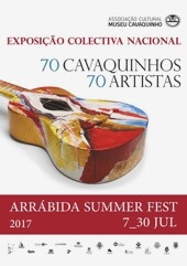 Exposição 70 Cavaquinhos 70 Artistas. Arrábida, 2017. Produção ACMC