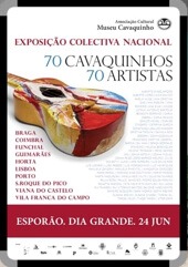 Exposição 70 Cavaquinhos 70 Artistas. Quinta do Esporão, 2017. Produção ACMC
