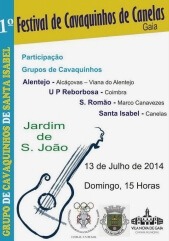 I Festival de Cavaquinhos de Canelas, 2014